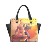 test Rivet Shoulder Handbag (Model 1645)