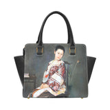 Woman Rivet Shoulder Handbag