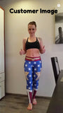 Wonder Woman Workout Fitness Leggings
