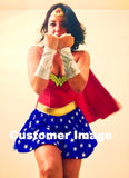 Wonder Woman Costume Fancy Dress Sets
