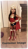 Wonder Woman Children Party Cosplay Costumes