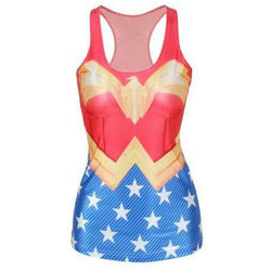 Wonder Women Tank Top Workout Yoga