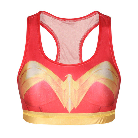 Wonder Woman Crop Top & Shorts Workout Sets – Harley Quinn Fans
