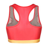 Wonder Woman Crop Top & Shorts Workout Sets