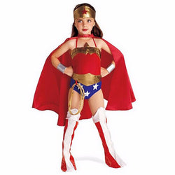 Wonder Woman Children Party Cosplay Costumes