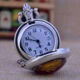 Wonder Woman 3 Colors Pocket Watch Necklace