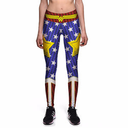 Wonder Woman Workout Fitness Leggings